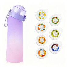 650ml Water Bottle Fruit Flavours 7 Tastes - Sugar Free Healthy Hydration Gift