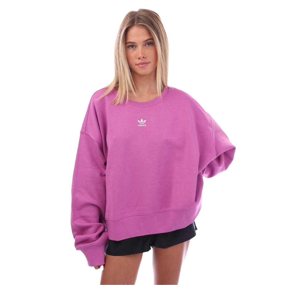 Adidas (24 Uk - 26 Uk, Lilac) Womens/Ladies Essentials Sweatshirt