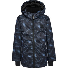 (4 Years, Bering Sea Melange) Hummel Childrens/Kids Geometric Puffer Jacket