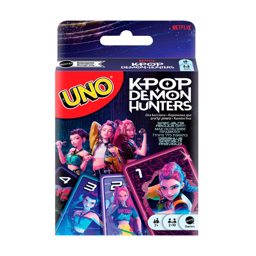 Mattel UNO K-Pop Demon Hunters Card Game Mattel