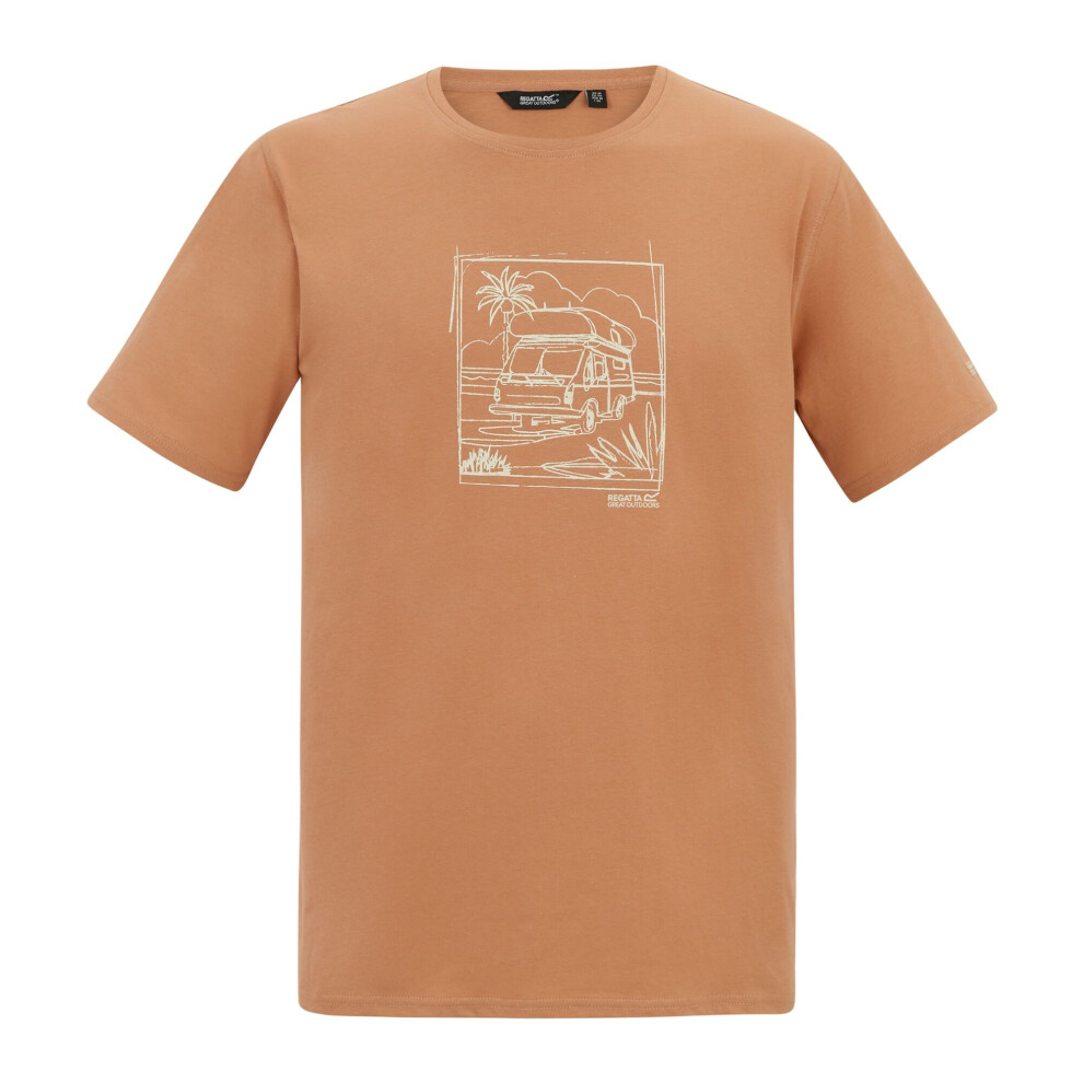 Regatta (4Xl, Italian Clay) Mens Cline Ix Caravan T-Shirt