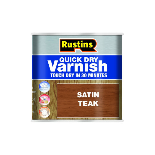 Rustins Rustins Quick Dry Varnish Teak 500ml