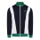 Lacoste (S, Navy/White/Green) Lacoste Mens Logo Track Jacket 1