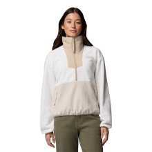 (12 UK, Sea Salt) Columbia Womens/Ladies Sequoia Fleece Half Zip Pullover