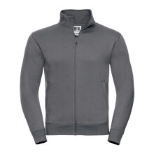 (L, Convoy Grey) Russell Mens Authentic Sweat Jacket