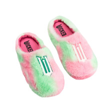 (3 UK, Multicoloured) Wicked Girls Logo Mule Slippers