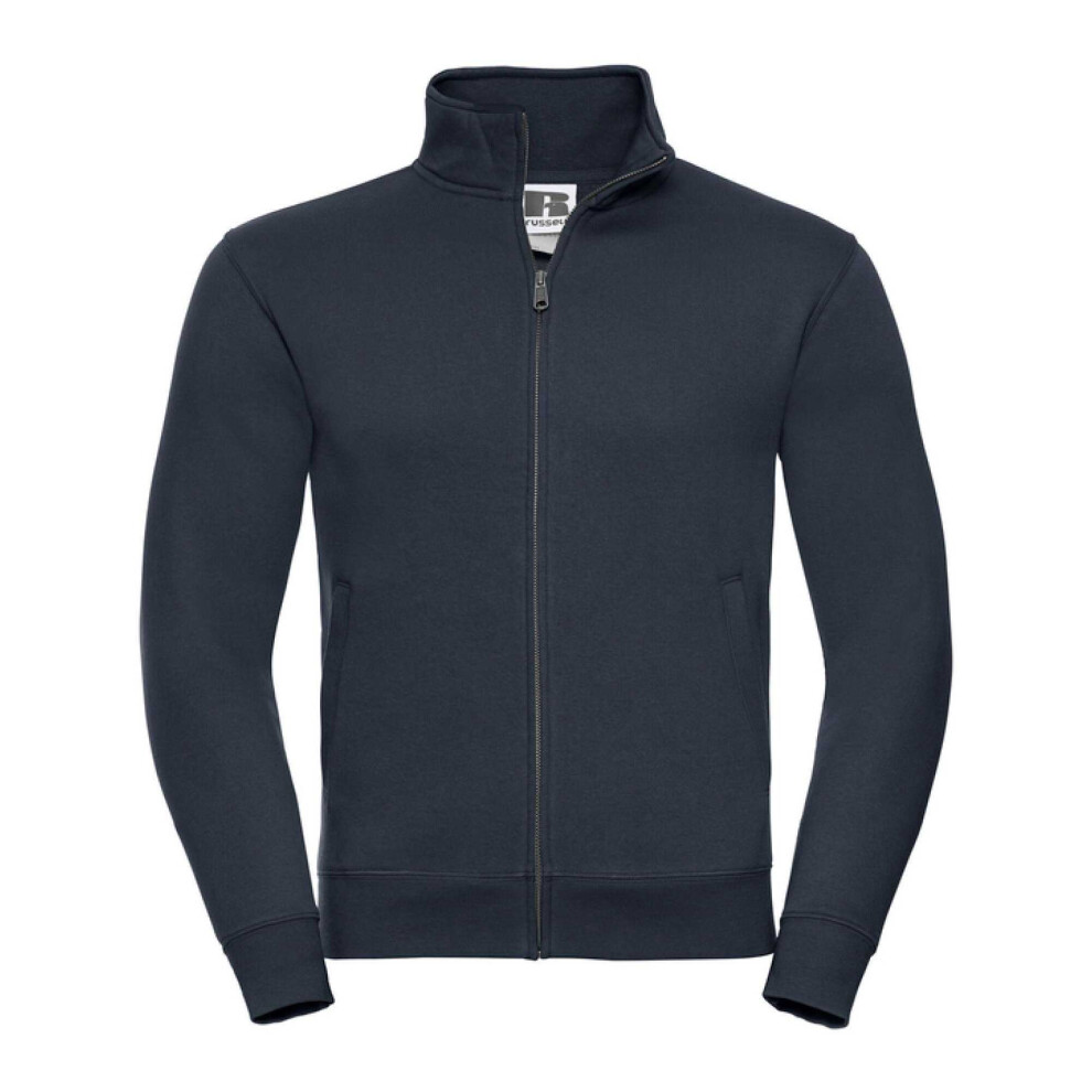 Russell (Xs, French Navy) Mens Authentic Sweat Jacket