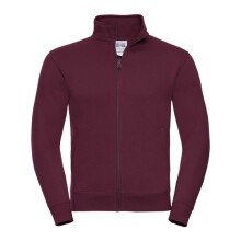 (XS, Burgundy) Russell Mens Authentic Sweat Jacket