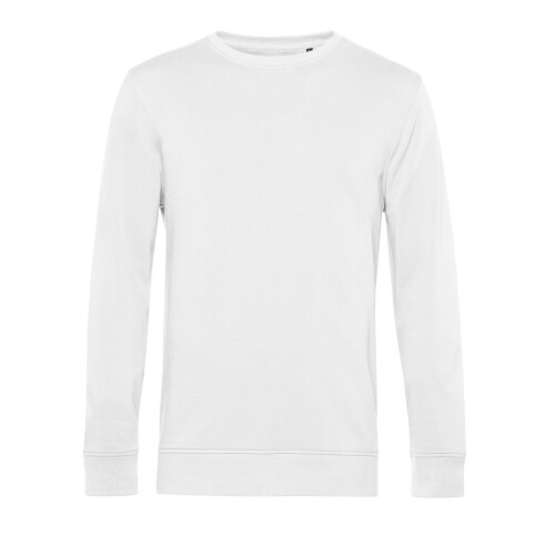 (L, White) B&C Mens Inspire Jumper
