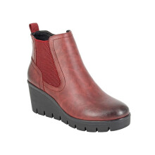 (6 UK, Burgundy) Cipriata Womens/Ladies Annina Ankle Boots
