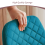 AINPECCA (Velvet Dark Teal) 2PCS Dining Chairs Padded Seat 5
