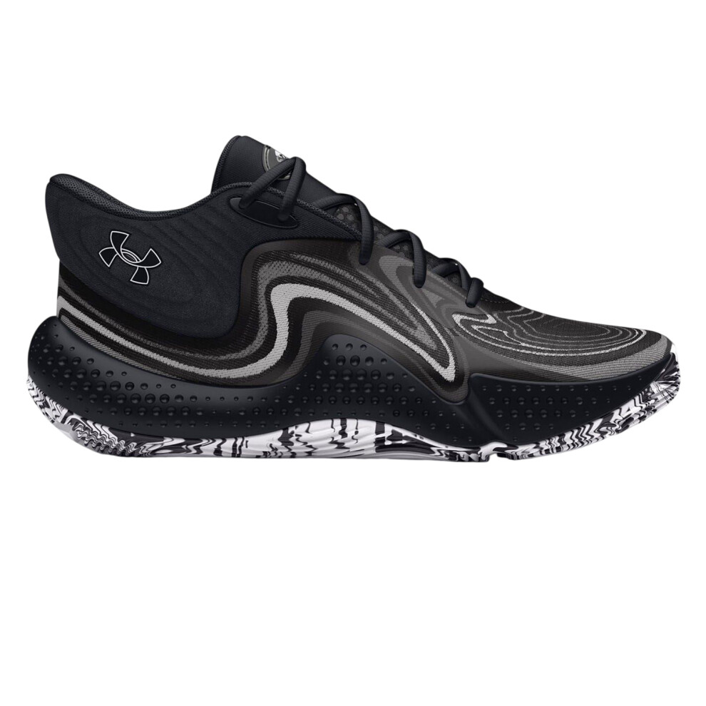 Under Armour (11 Uk, Black) Mens Ua Spawn Graphic Print Basketball Shoes