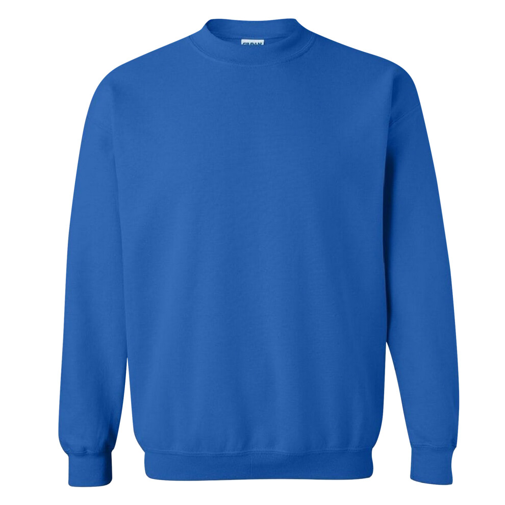 Gildan (L, Royal) Childrens Unisex Heavy Blend Crewneck Sweatshirt (Pack Of 2)