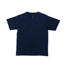 (S, Navy) Gildan Childrens/Kids Softstyle Midweight T-Shirt