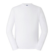 (XXL, White) Russell Mens Classic Long-Sleeved T-Shirt