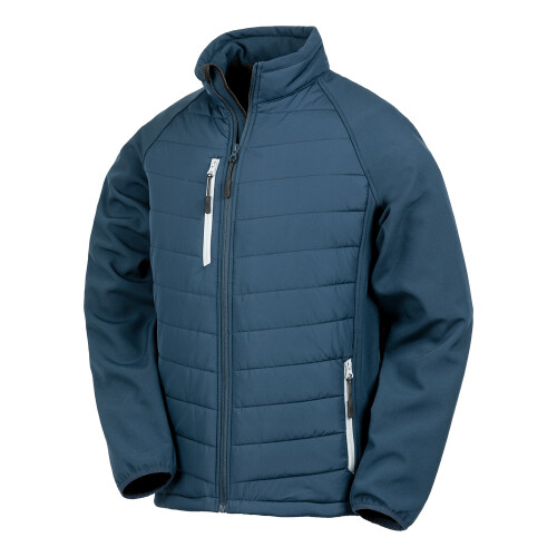 Result (3XL, Navy/Grey) Result Womens/Ladies Compass Soft Shell Jacket