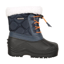 (8 UK Child, Navy) Mountain Warehouse Childrens/Kids Arctic Adaptive Waterproof Snow Boots