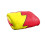 (147cm x 91cm, Red/Yellow) Shazam Logo Soft Touch Blanket 2