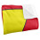 (147cm x 91cm, Red/Yellow) Shazam Logo Soft Touch Blanket 3