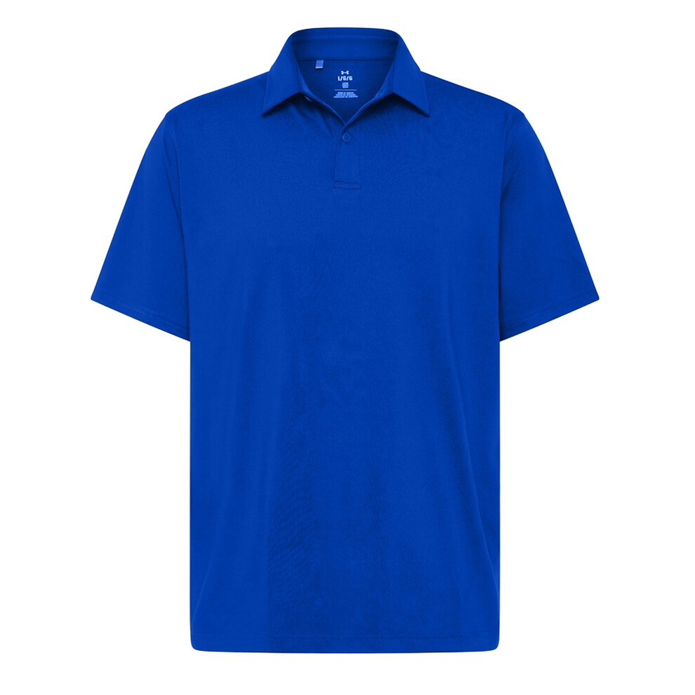 Under Armour (L, Royal Blue) Mens T2g Polo Shirt