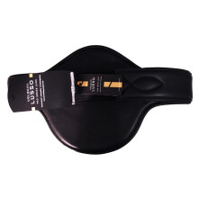 (38in, Black) Velociti Lusso Leather Horse Stud Girth