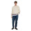 Farah (S, Cream) Farah Mens Alverstone Logo Regular Sweatshirt 4