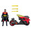 Mattel DC Robin & Robin Cycle 6" Figure Mattel JMD51 2