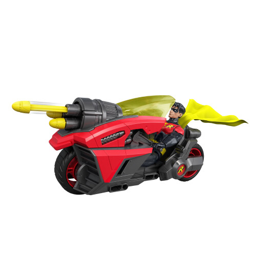 Mattel DC Robin & Robin Cycle 6" Figure Mattel JMD51 2