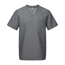 (4XL, Dynamo Grey) Onna Mens Limitless Stretch Work Tunic