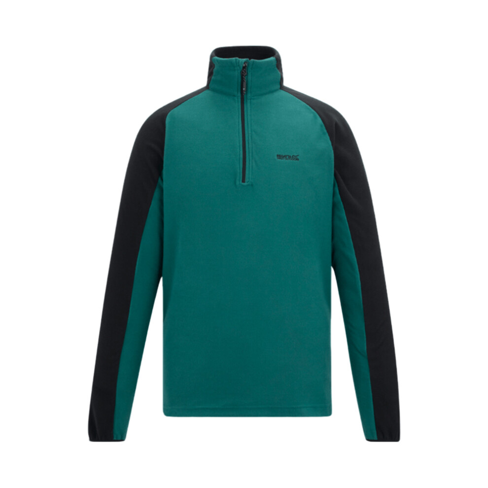 Regatta (3Xl, Mediterranean Green/Black) Mens Elson Ii Lightweight Fleece