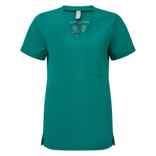 (4XL, Clean Green) Onna Womens/Ladies Limitless Onna-Stretch Work Tunic
