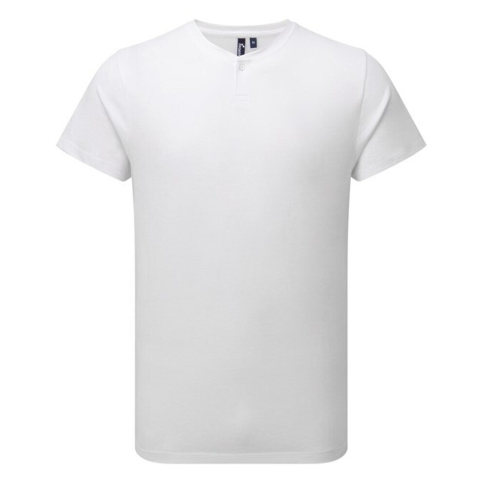 Premier (M, White) Mens Comis Sustainable T-Shirt