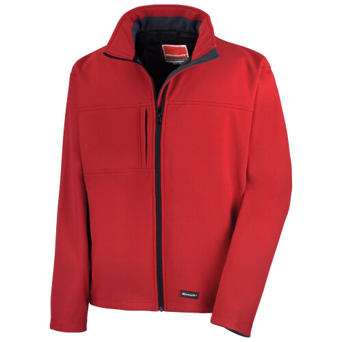 Result (3XL, Red) Result Mens Softshell Premium 3 Layer Performance Jacket (Waterproof, Windproof & Breathable)