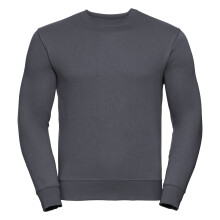(4XL, Convoy Grey) Russell Mens Authentic Sweatshirt (Slimmer Cut)