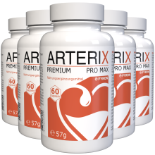 Arterix Premium Pro Max - 300 Capsules (5x 60 capsules), Verpakking van 5