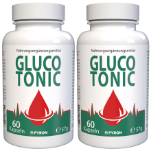 Gluco Tonic – 120 Kapseln (2x 60 Kapseln), 2er Pack