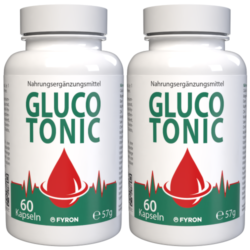 Gluco Tonic – 120 Kapseln (2x 60 Kapseln), 2er Pack