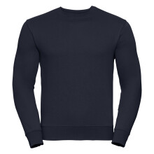 (5XL, French Navy) Russell Mens Authentic Sweatshirt (Slimmer Cut)