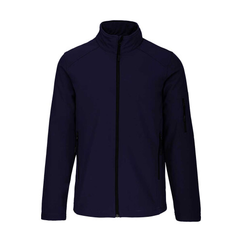 (3XL, Navy) Kariban Mens Soft Shell Jacket
