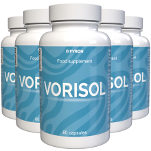 Vorisol - 300 Capsules (5x 60 capsules), Verpakking van 5