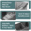 Fruit & Vegetable Fridge Organiser Storage Boxes Set of 4, Grey 5
