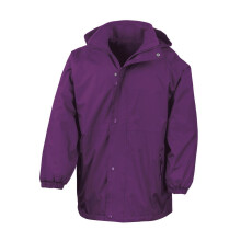 (L, Purple) Result Mens Reversible StormDri 4,000 Waterproof Windproof Anti Pilling Fleece Jacket