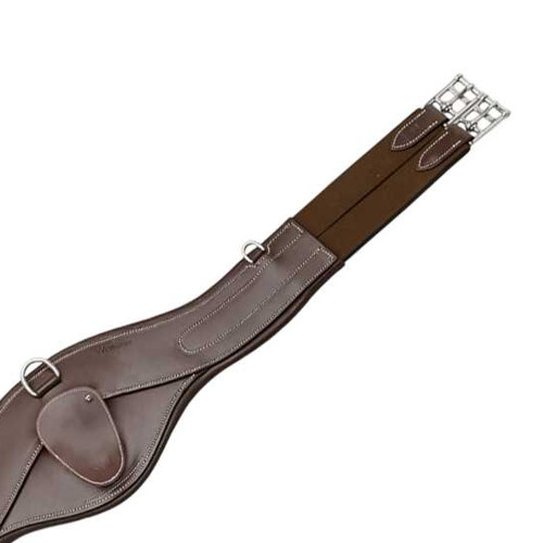 (48in, Havana) Whitaker Leather Classic Horse Girth 2