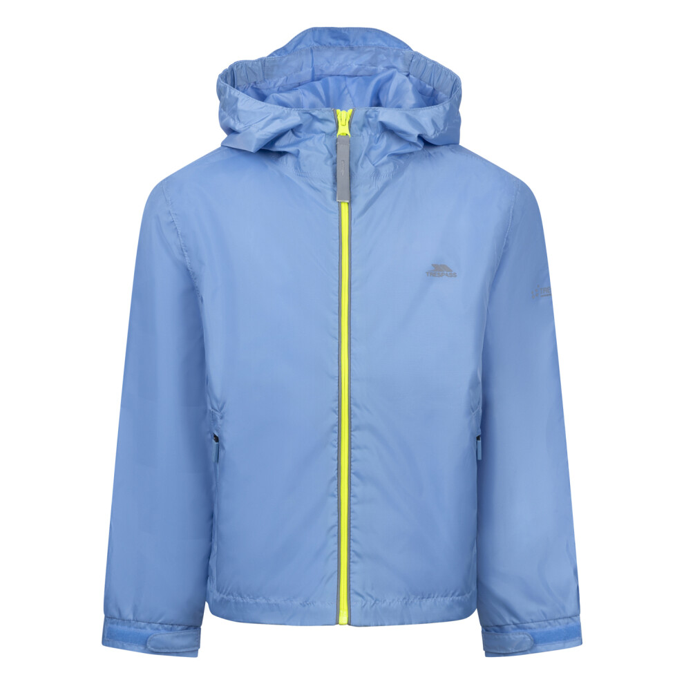 Trespass (7-8 Years, Cornflower) Childrens/Kids Fernmore Dripdrop Rain Suit