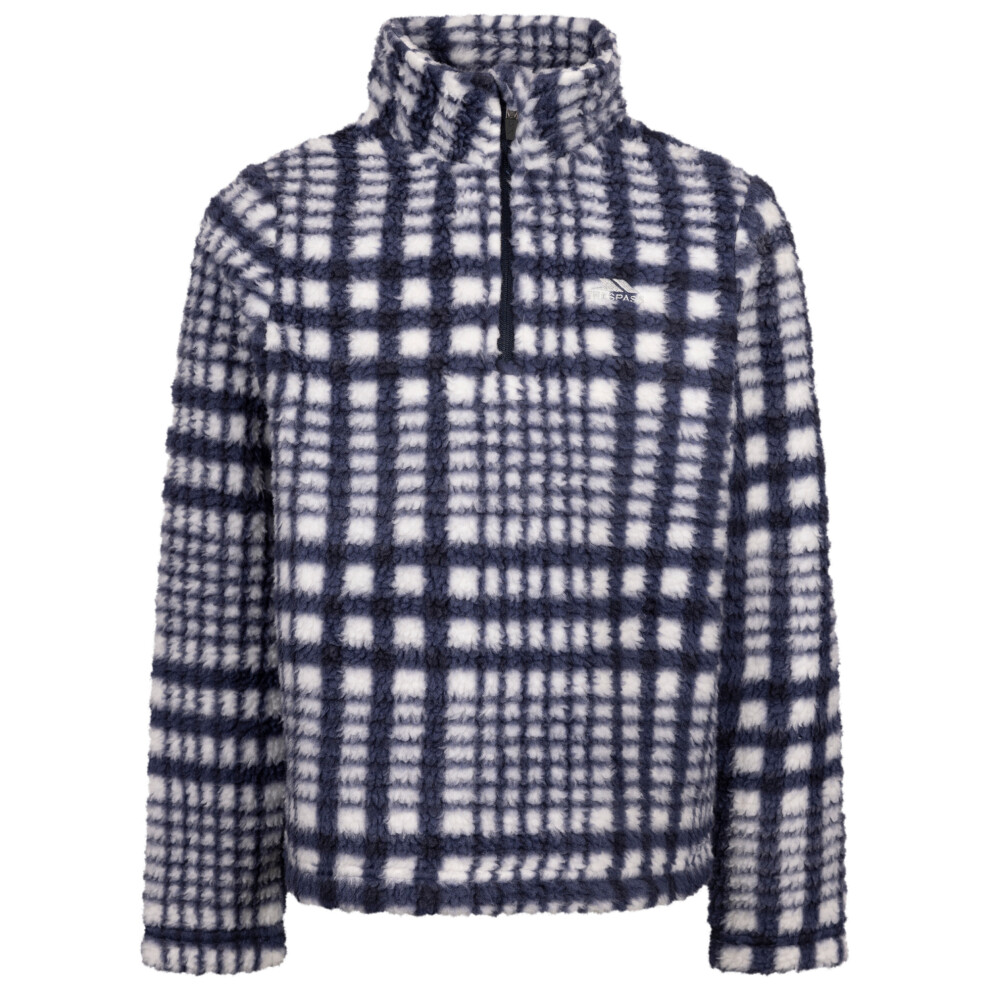 Trespass (9-10 Years, Navy) Childrens/Kids Booker At200 Half Zip Fleece Top