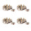 40Pcs/Pack  2-Phase 4-Wire Stepper Motor Miniature Stepper with Gear Small Tiny  Motor Toy Engine DIY 1