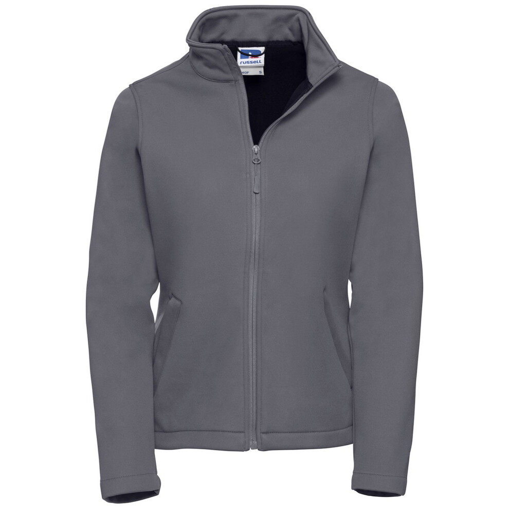Russell (Xs, Convoy Grey) Womens/Ladies Smart Soft Shell Jacket