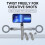TELESIN Flexible Magnetic Monkey Tail Phone Selfie Stick Holder 2