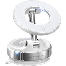 CloudValley Suction Magnetic Phone Holder, [360° Rotating] Adjustable and Foldable Magsafe Car Mount
