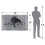 Batman (152cm x 127cm, Multicoloured) Batman Caped Crusader Running Soft Touch Blanket 4